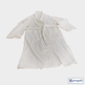 Accappatoio in spugna in puro cotone