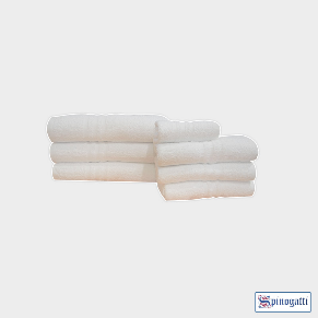 Kit asciugamani in spugna doppio ritorto (3 pezzi)